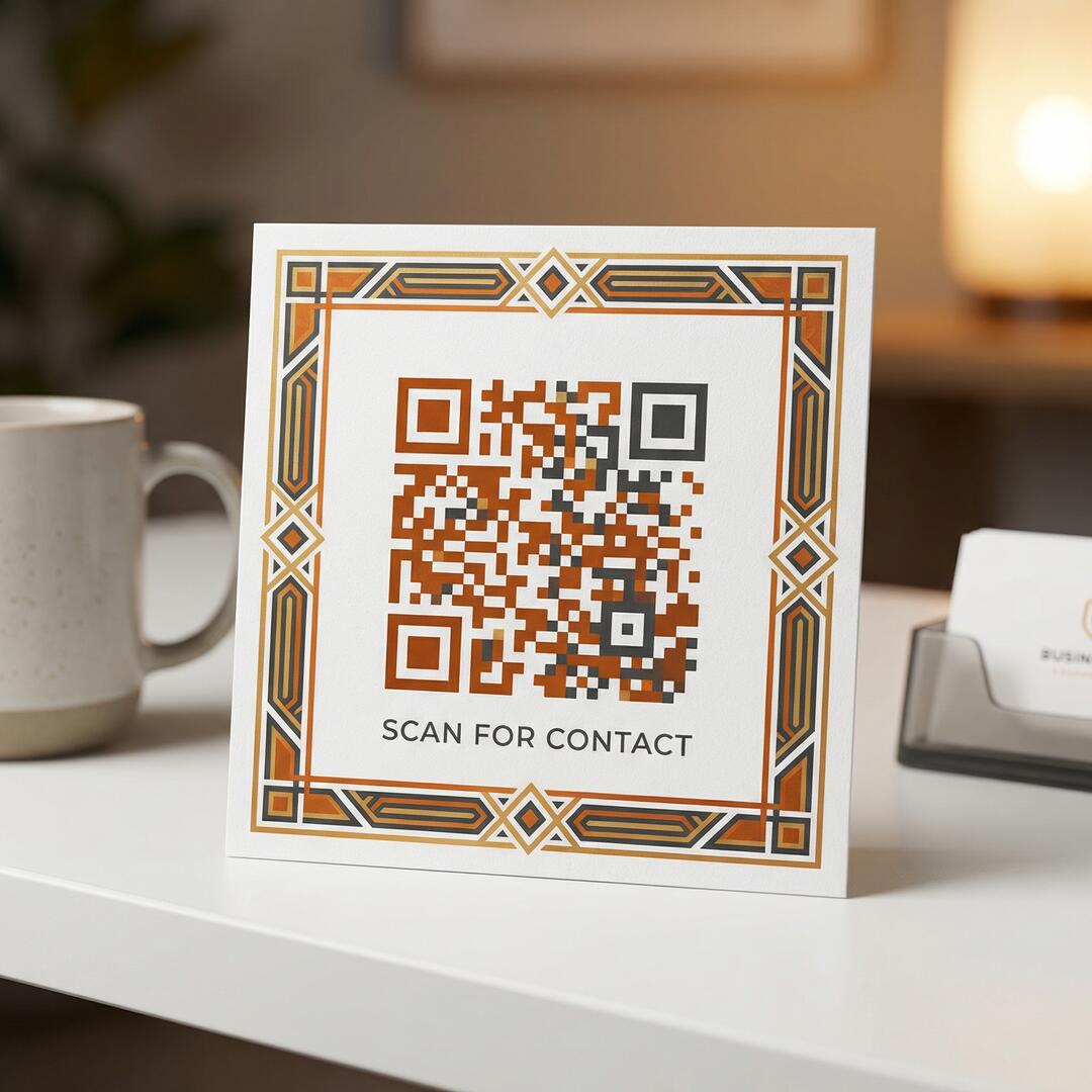 字母圈商务二维码